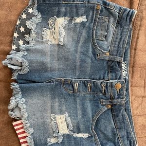 American Flag Shorts